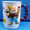 Walt Disney (Snow White And The Seven Dwarfs) Figural Plastic Mug World On Ice 1995 Collection (4)