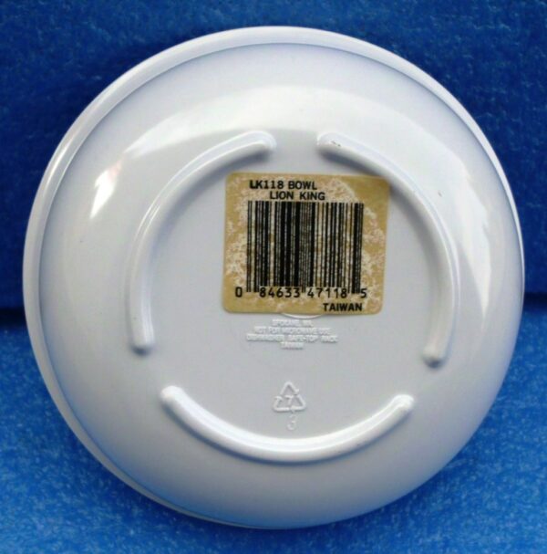 Walt Disney Store (The Lion King Plastic Decor Bowl) 1996 Collection (4)