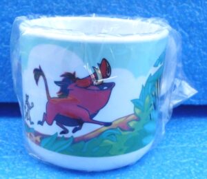 Walt Disney Store (The Lion King Plastic Decor Cup) 1996 Collection (4)