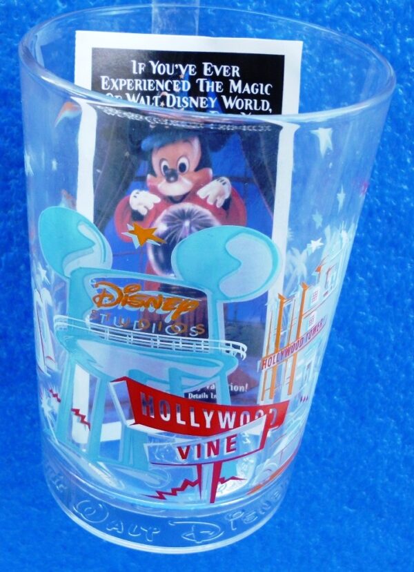 Walt Disney Studios (Hollywood & Vine Glass) Remember The Magic 1996 Collection (2)