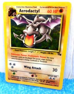 1-62 Aerodactyl (Fossil Unlimited Base Booster Set 1999) (2)
