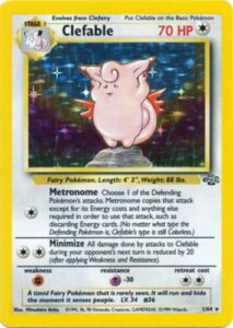 1-64 Clefable (Pokemon Jungle Unlimited Edition Holo-Foil Base)-0