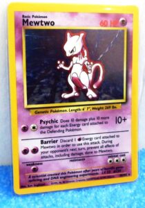 10-102 Mewtwo (Pokemon Unlimited Base Edition 1999 Holo-Foil) (1)