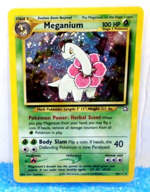10-111 Meganium (Pokemon Neo Genesis Holo Foil) Base -2000 Set (0)