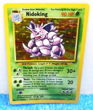 11-102 Nidoking (Pokemon Unlimited Base Edition 1999 Holo-Foil) (0)