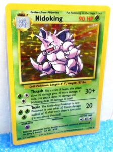 11-102 Nidoking (Pokemon Unlimited Base Edition 1999 Holo-Foil) (1)