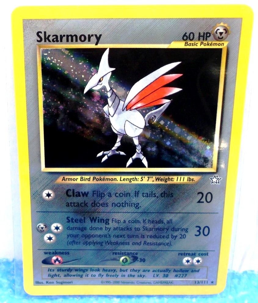 13-111 Skarmory (Pokemon Neo Genesis Holo Foil) Base -2000 Set (0)