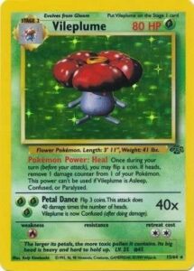 15-64 Vileplume (Pokemon Jungle Unlimited Edition 1999 Holo-Foil Base)-00