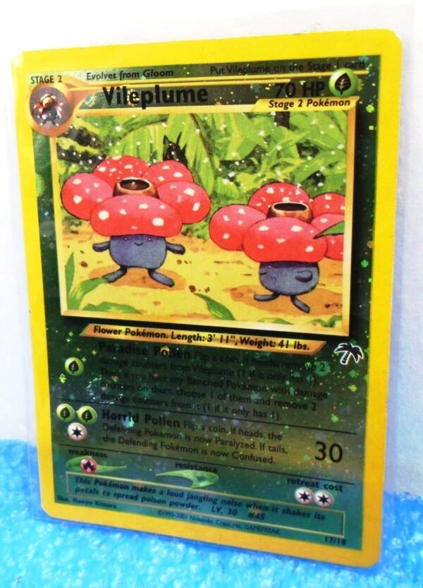 17-18 Vileplume Southern Island Collection Promo Reverse Holo Foil-2001 (2) 17-18 Vileplume Southern Island Collection Promo Reverse Holo Foil-2001 (2)