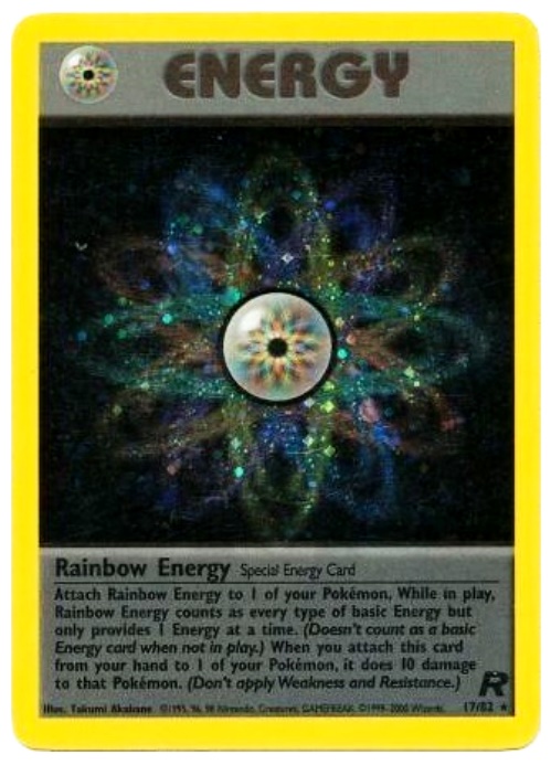 17-82 Rainbow Energy (Pokemon Team Rocket Unlimited Edition Holo-Foil Base)-0