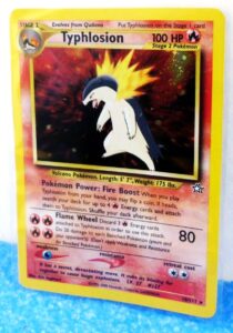 18-111 Typhlosion (Pokemon Neo Genesis Holo Foil) Base -2000 Set (2)