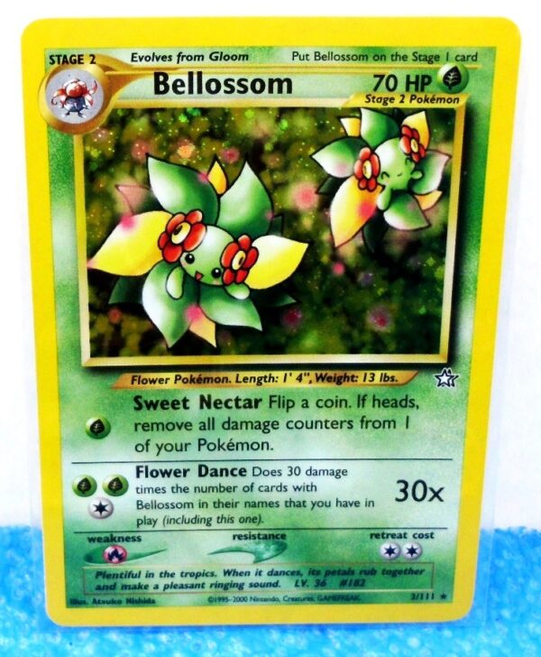 3-111 Bellossom (Pokemon Neo Genesis Holo Foil) Base -2000 Set (0)