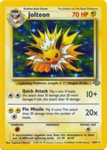 4-64 Jolteon (Pokemon Jungle Unlimited Edition Holo-Foil Base)-01a