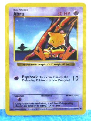 43-102 Abra (Shadowless Borders-1999) (0) 43-102 Abra (Shadowless Borders-1999) (0)