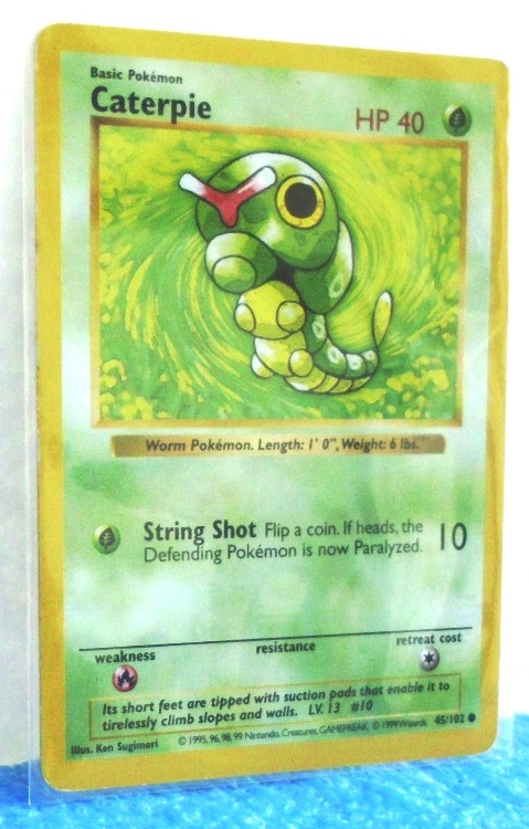 45-102 Caterpie (Shadowless Borders-1999) (1)