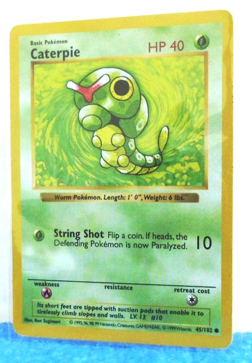 45-102 Caterpie (Shadowless Borders-1999) (2)