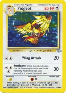 8-64 Pidgeot (Jungle Unlimited Holo-foil 1999)-000