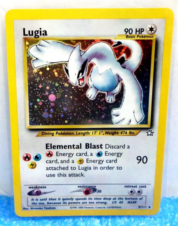 9-111 Lugia (Pokemon Neo Genesis Holo Foil) Base -2000 Set (0) 9-111 Lugia (Pokemon Neo Genesis Holo Foil) Base -2000 Set (0)