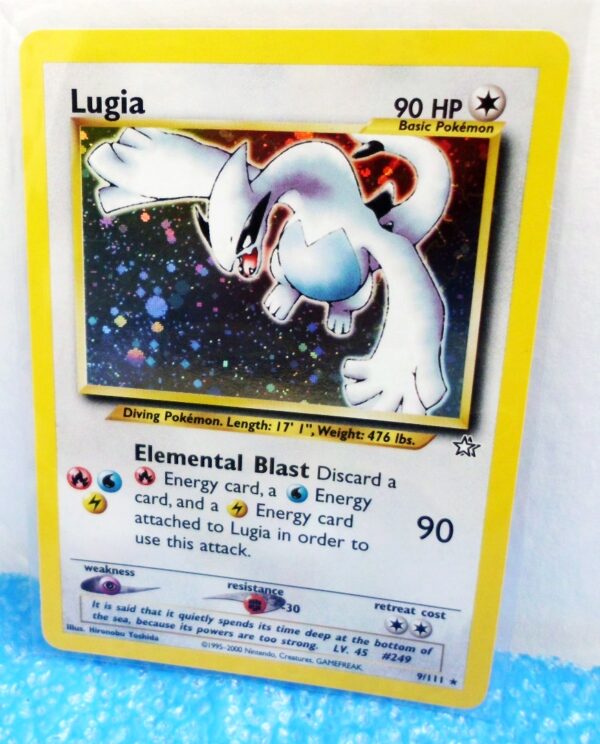 9-111 Lugia (Pokemon Neo Genesis Holo Foil) Base -2000 Set (2) 9-111 Lugia (Pokemon Neo Genesis Holo Foil) Base -2000 Set (2)