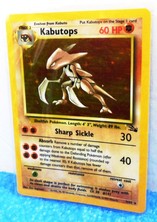 9-62 Kabutops (Fossil Unlimited Base Booster Set 1999) (2)