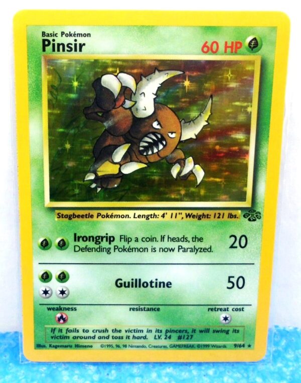 9-64 Pinsir (Pokemon Jungle Unlimited Booster Edition 1999 Holo-Foil) (0)