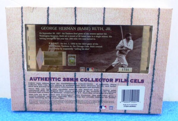 Babe Ruth 35MM (Authentic Film Cels Originals-1996) (4)