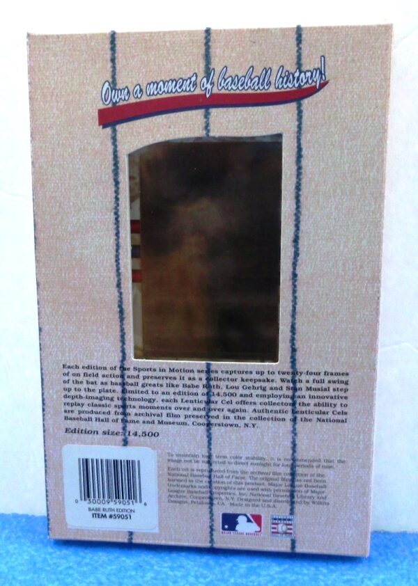 Babe Ruth (Authentic Lenticular Cels) (4)
