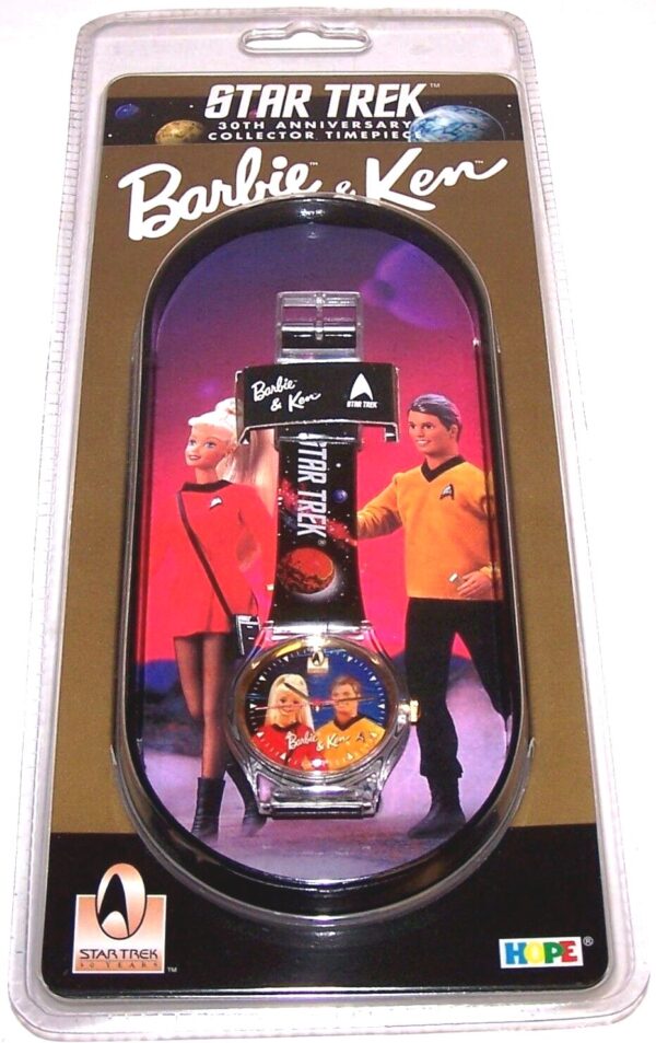 Barbie & Ken 30th Anniversary Star Trek Watch-b