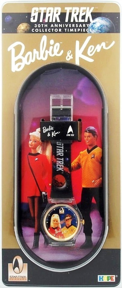 Barbie & Ken 30th Anniversary Star Trek Watch-c