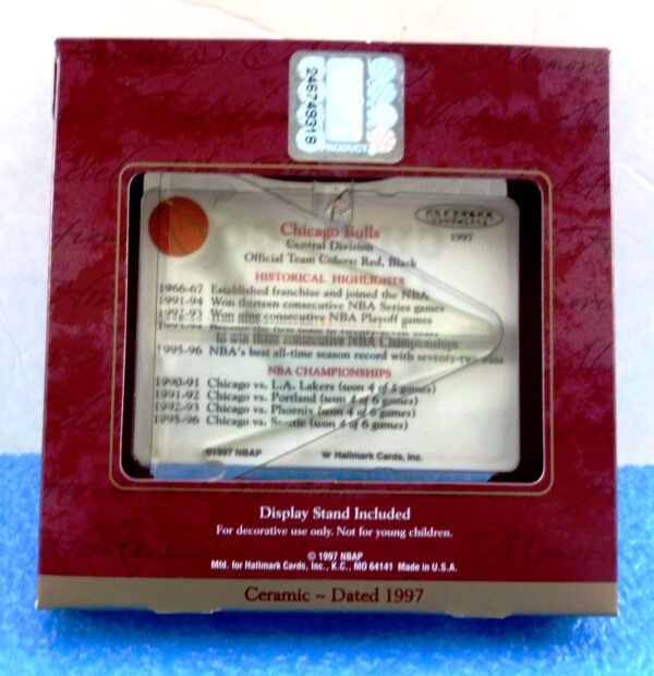 Chicago Bulls NBA (Ceramic Plaque -1997) (4)
