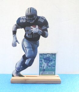 Emmitt Smith Custom Standee (NFL #22 Dallas Cowboys) (1)