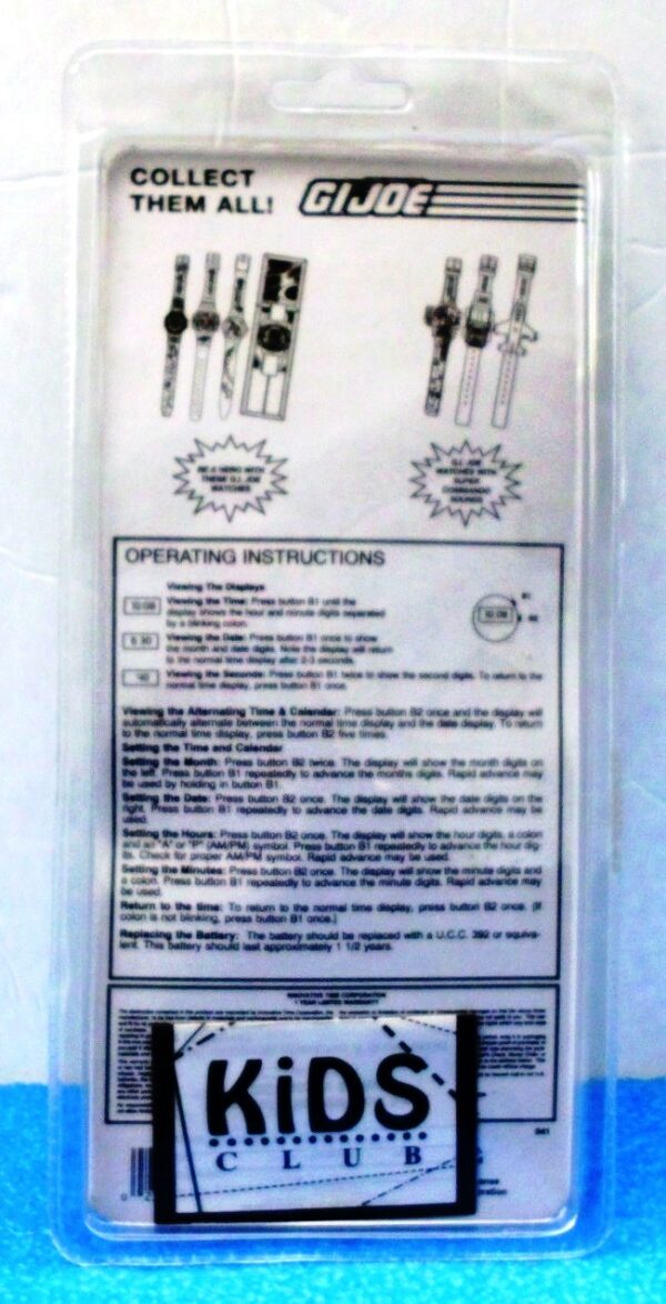 G.I. Joe Battle Corps Watch-1994 Series (4)