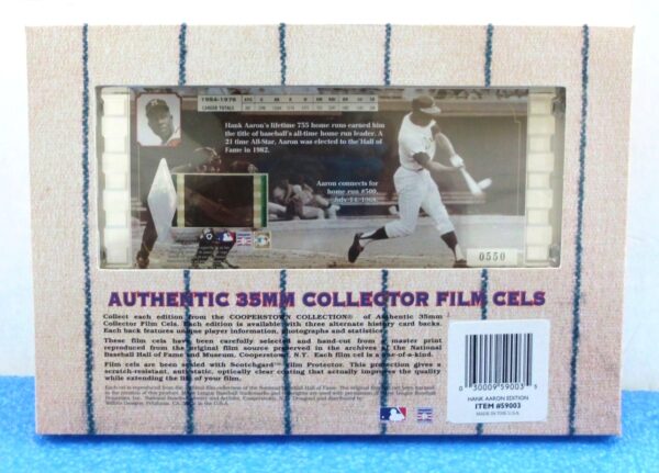 Hank Aaron 35MM (Authentic Collector Film Cels) (4)