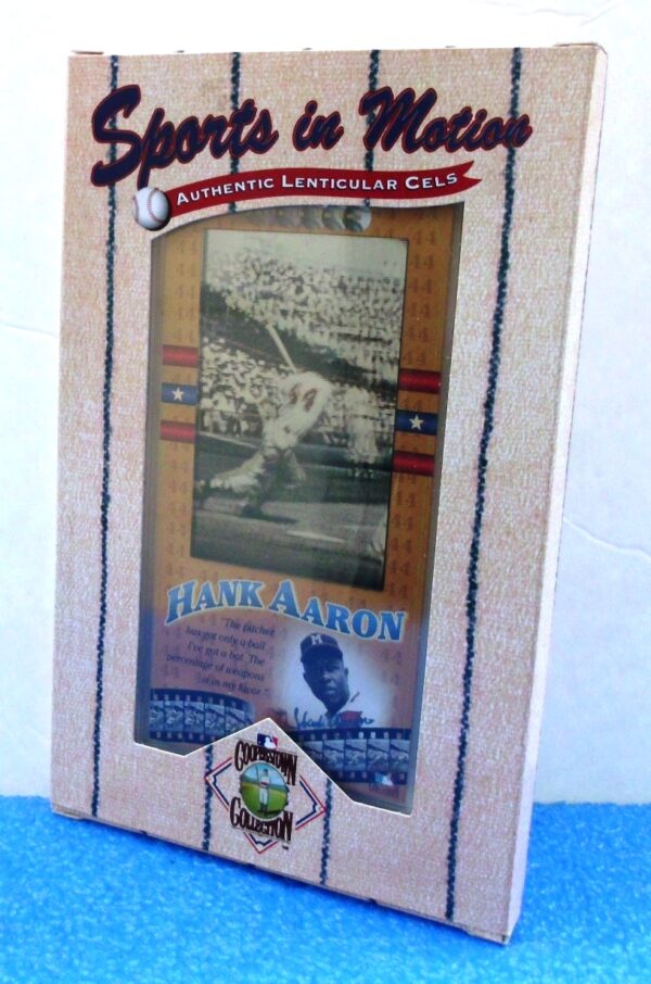 Hank Aaron (Authentic Lenticular Cels) (3) Hank Aaron (Authentic Lenticular Cels) (3)