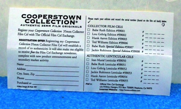 Jackie Robinson (Authentic Lenticular Cels-2) (6)