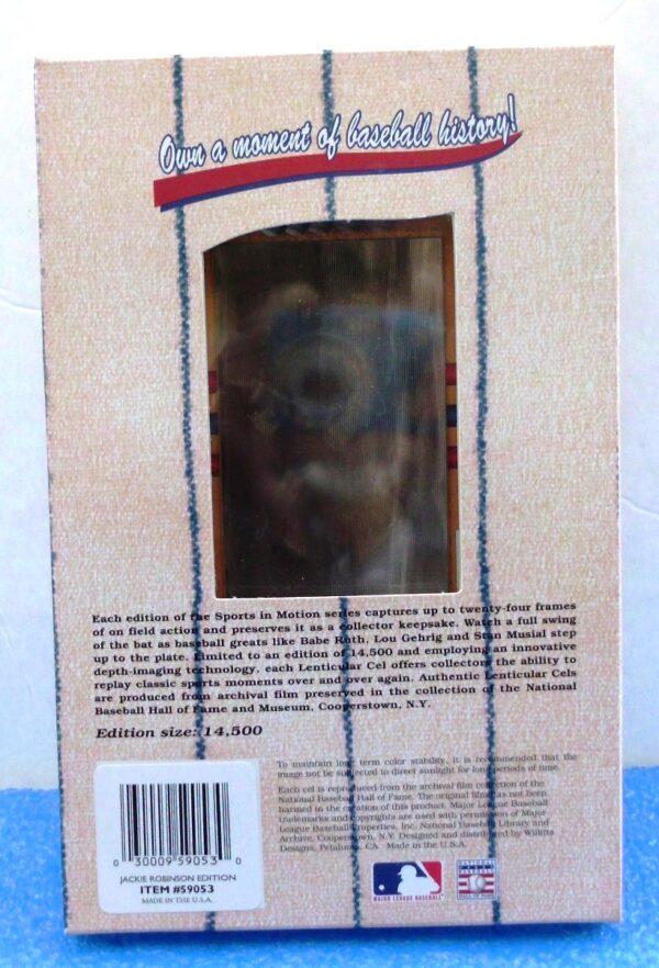 Jackie Robinson (Authentic Lenticular Cels) (5)