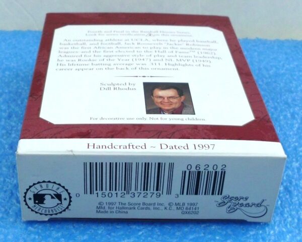Jackie Robinson MLB (4th In The Baseball Heroes Series) (5) Jackie Robinson MLB (4th In The Baseball Heroes Series) (5)