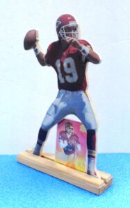 Joe Montana Custom Standee (NFL QB #19 Kanasas City Chiefs) (2)