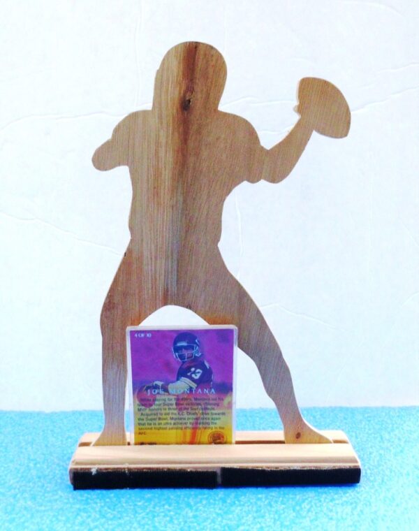 Joe Montana Custom Standee (NFL QB #19 Kanasas City Chiefs) (5)