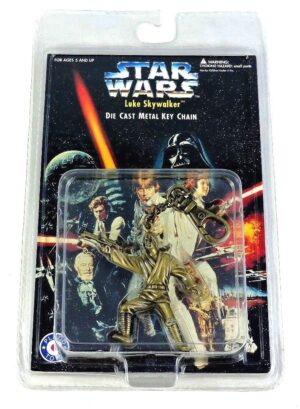 Luke Skywalker “(Die-Cast Metal Key Chain)” Star Wars Collector Edition Vintage Collection) “Rare-Vintage” (1996) 