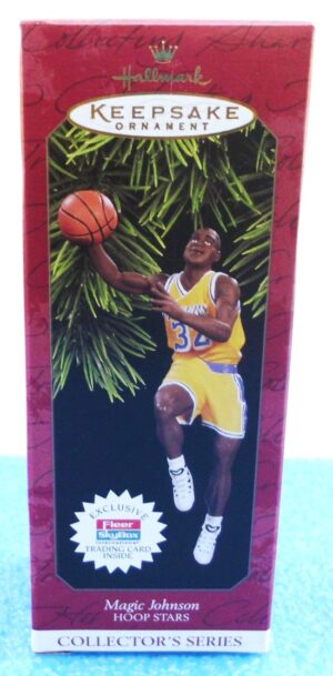 Magic Johnson #32 (NBA Lakers 3rd In The Hoop Stars Series-1997) (0)