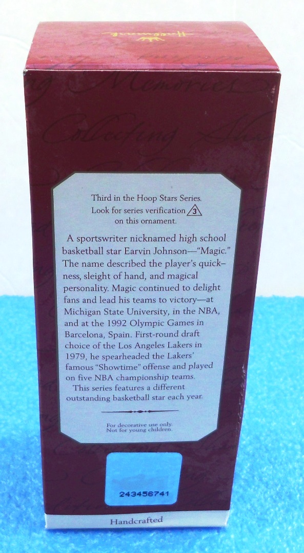 Magic Johnson #32 (NBA Lakers 3rd In The Hoop Stars Series-1997) (4)