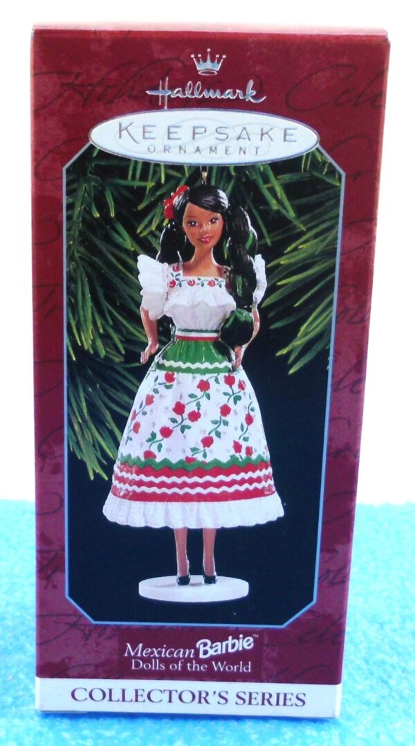 Mexican Barbie (Dolls Of The World-Keepsake Ornament-1998) (0)