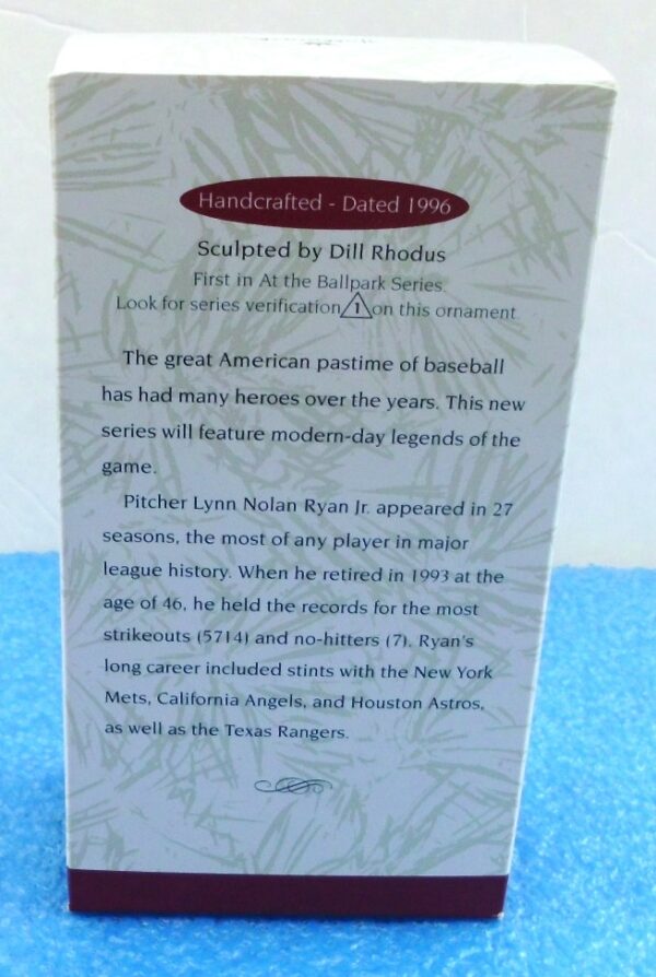 Nolan Ryann MLB (1st In The At The Ballpark Series) (4) Nolan Ryann MLB (1st In The At The Ballpark Series) (4)
