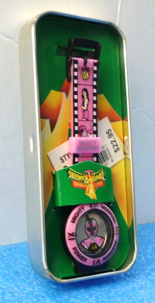 Pink Ranger (Ltd Ed Collectible Watch #64041) 1994-Mighty Morphin Power Rangers (8)