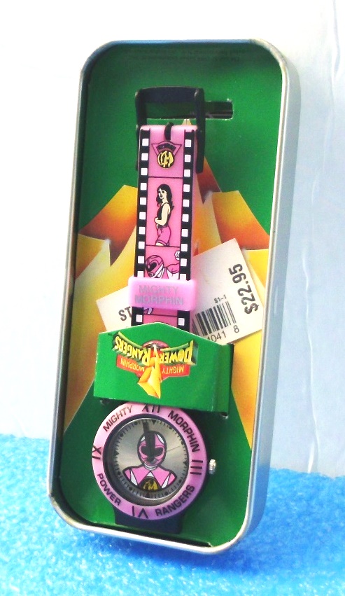 Pink Ranger (Ltd Ed Collectible Watch #64041) 1994-Mighty Morphin Power Rangers (9)