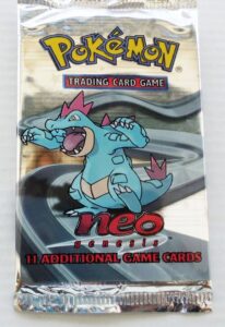 Pokemon (Feraligatr) 2000 Booster Pack Neo Genesis Unlimited Base (1)