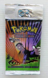 Pokemon (Giovanni) 2000 Booster (Peg Long Pack) Gym Challenge Base (1)