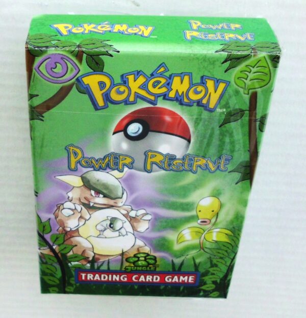 Pokemon (Jungle Power Reserve Theme Set) 1998 Starter Gift Box (2)