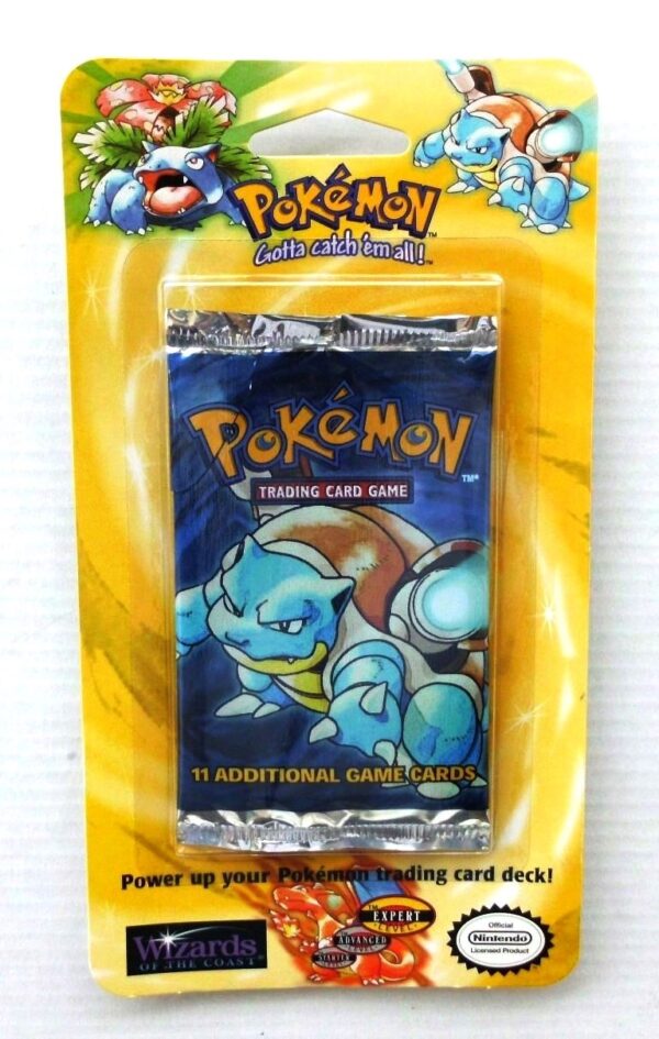 Pokemon (Multi-Artwork Case) 3-Characters (Blastoise Image) Empty Pokemon (Multi-Artwork Case) 3-Characters (Blastoise Image) Empty